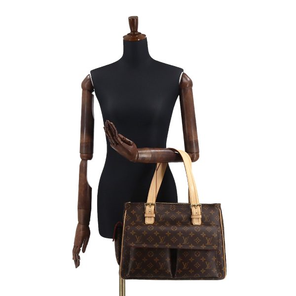 90174756 09 Louis Vuitton Monogram Multipli Cite Tote Bag Brown