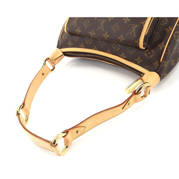 90175048 05 Louis Vuitton Monogram Tikal GM Shoulder Bag Brown Gold Hardware