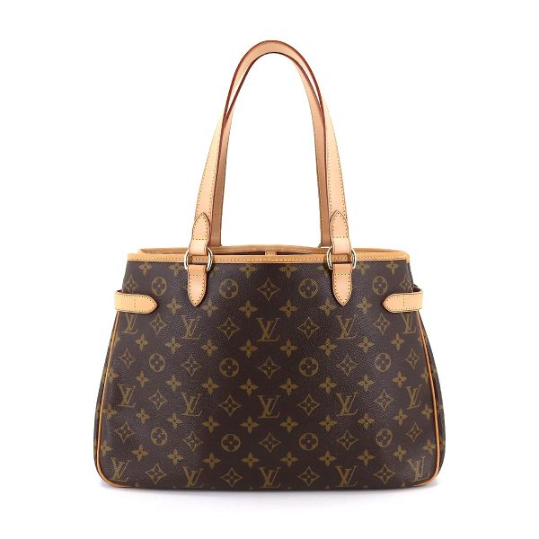 90175057 02 Louis Vuitton Monogram Batignolles Horizontal Tote Bag Brown