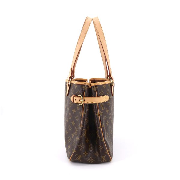 90175057 03 Louis Vuitton Monogram Batignolles Horizontal Tote Bag Brown