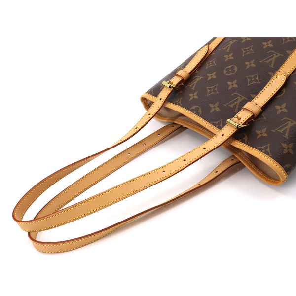 90175174 05 Louis Vuitton Monogram Bucket GM Tote Bag Brown