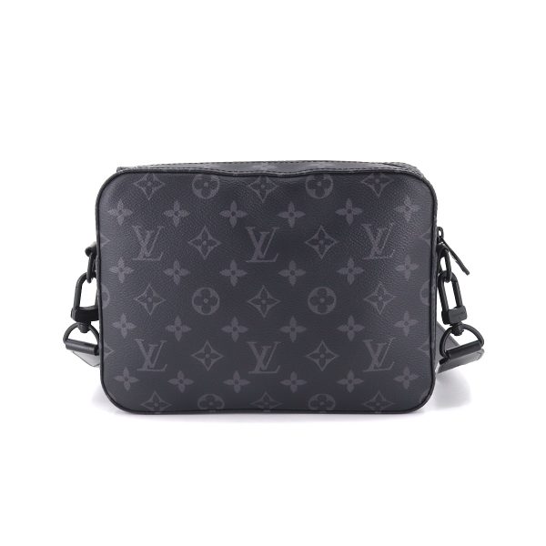 90175177 02 Louis Vuitton Monogram Eclipse Steamer Messenger Shoulder Bag