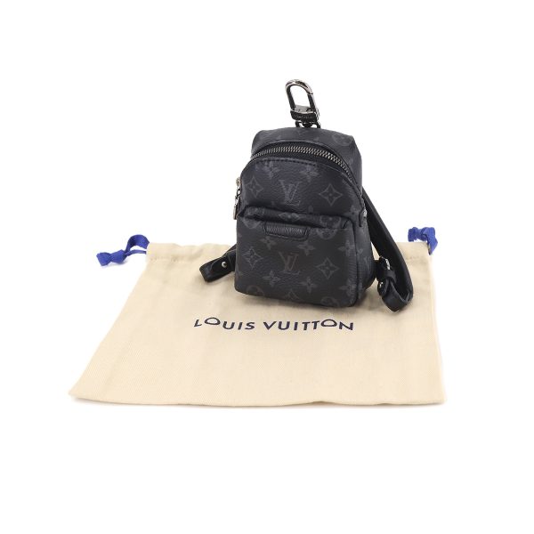 90175181 07 Louis Vuitton Monogram Eclipse Bijoux Sac Backpack Black