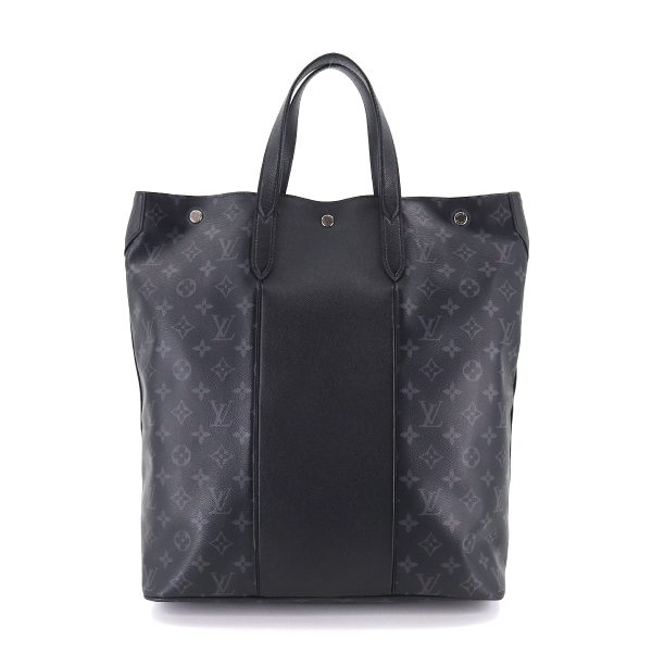 90175223 02 Louis Vuitton Taigarama City Tote 2Way Shoulder Bag Leather Noir