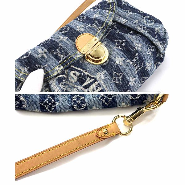 90175236 07 Louis Vuitton Monogram Denim Mini Pleaty Raye Shoulder Bag