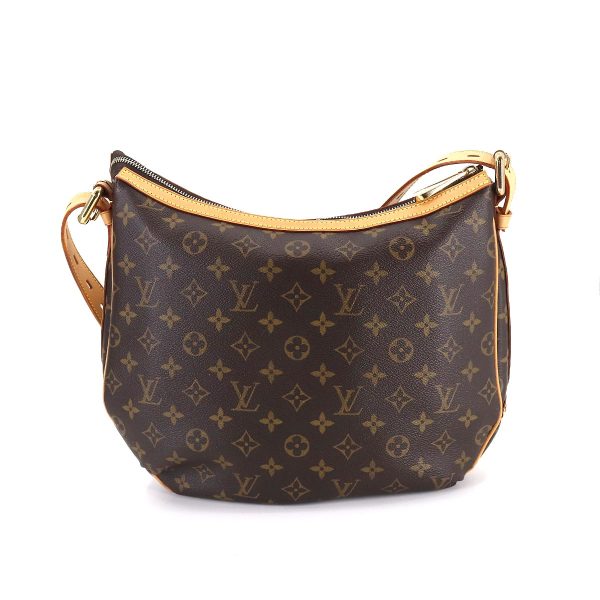 90175265 02 Louis Vuitton Monogram Tulum GM Shoulder Bag Brown