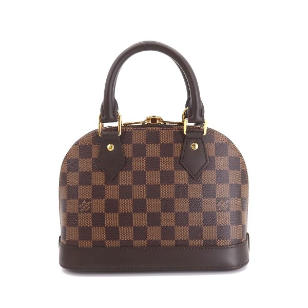 90175280 02 Louis Vuitton Damier Alma BB 2way Hand Shoulder Bag Ebene