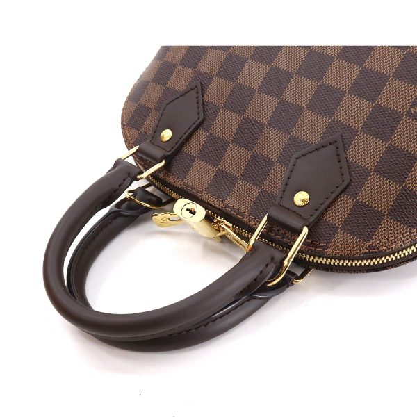 90175280 05 Louis Vuitton Damier Alma BB 2way Hand Shoulder Bag Ebene