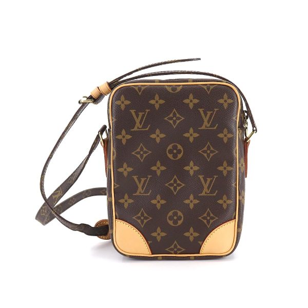 90175479 02 Louis Vuitton Monogram Amazon Shoulder Bag Brown Gold Hardware