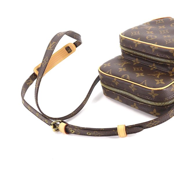 90175479 05 Louis Vuitton Monogram Amazon Shoulder Bag Brown Gold Hardware