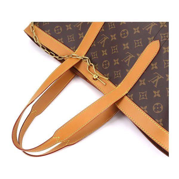 90175482 05 Louis Vuitton Monogram Voyage NV PM Tote Bag Brown