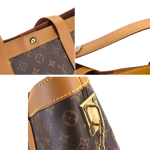 90175482 07 Louis Vuitton Monogram Voyage NV PM Tote Bag Brown