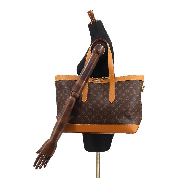 90175482 09 Louis Vuitton Monogram Voyage NV PM Tote Bag Brown