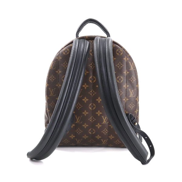 90176011 02 Louis Vuitton Monogram Palm Springs Backpack MM Brown