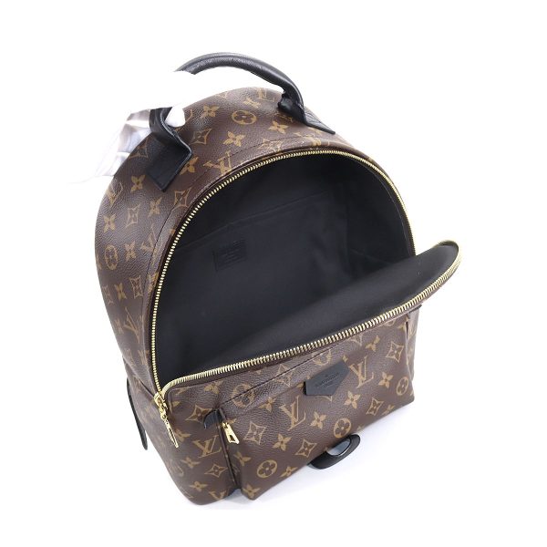 90176011 05 Louis Vuitton Monogram Palm Springs Backpack MM Brown