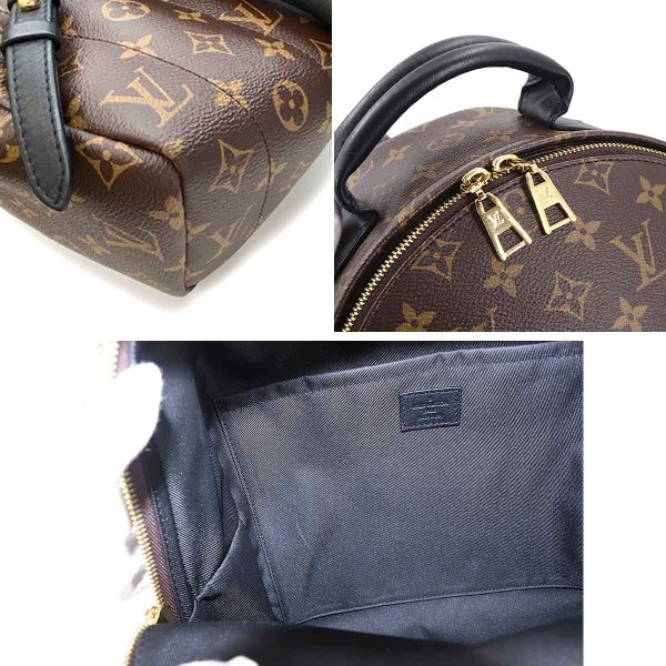 90176011 06 Louis Vuitton Monogram Palm Springs Backpack MM Brown