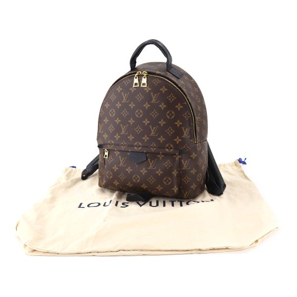 90176011 08 Louis Vuitton Monogram Palm Springs Backpack MM Brown