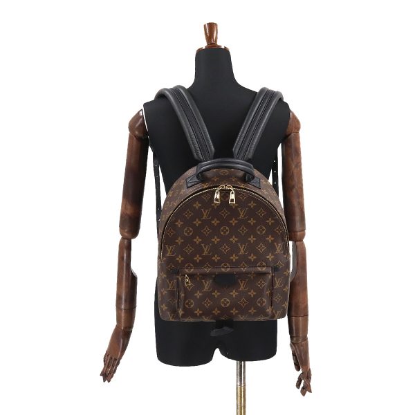 90176011 09 Louis Vuitton Monogram Palm Springs Backpack MM Brown