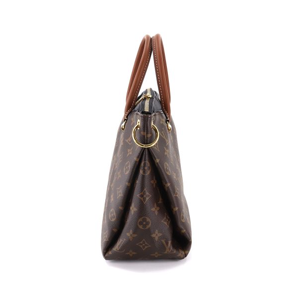 90176186 03 Louis Vuitton Monogram Pallas 2Way Hand Shoulder Bag Leather