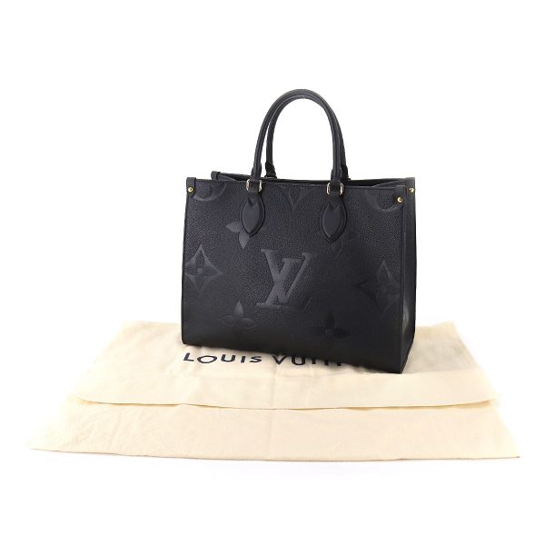 90176194 09 Louis Vuitton Monogram Emplant Onthego MM 2Way Tote Bag