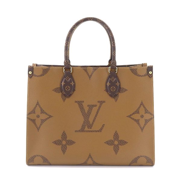 90176259 02 Louis Vuitton Giant Monogram On The Go MM 2way Tote Bag