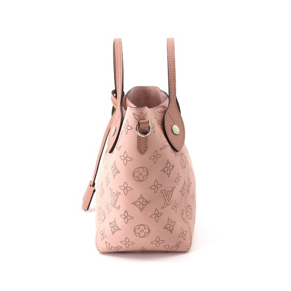 90176693 03 Louis Vuitton Mahina Hina PM Magnolia Shoulder Bag Pink