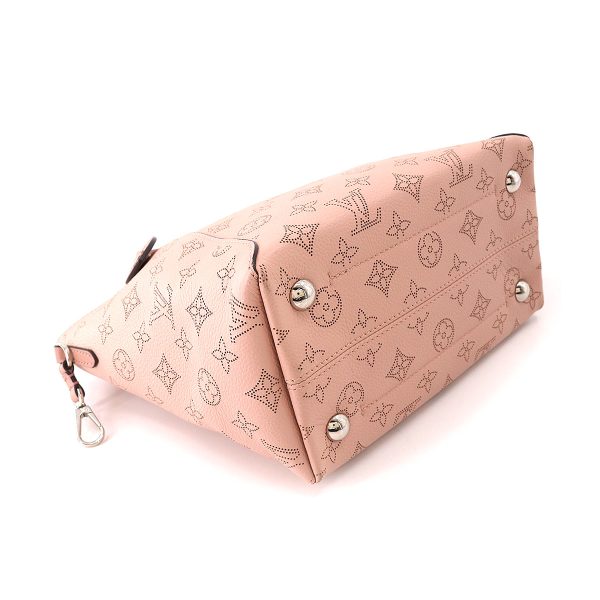 90176693 04 Louis Vuitton Mahina Hina PM Magnolia Shoulder Bag Pink