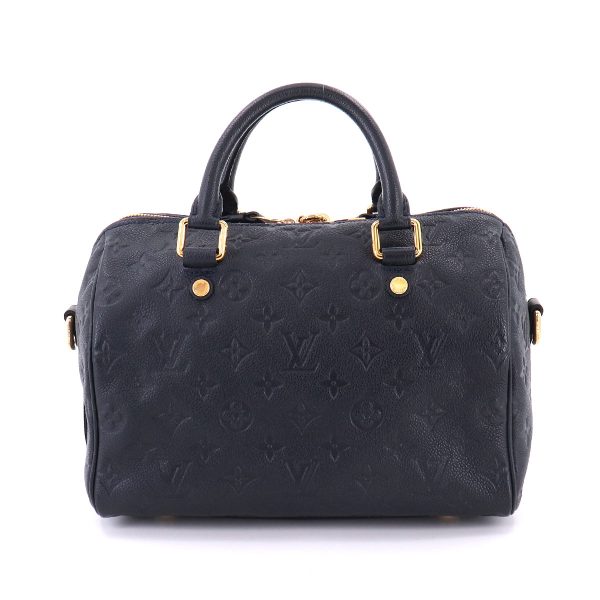 90176709 02 Louis Vuitton Monogram Implant Speedy Bandouliere 25 2Way Shoulder Bag