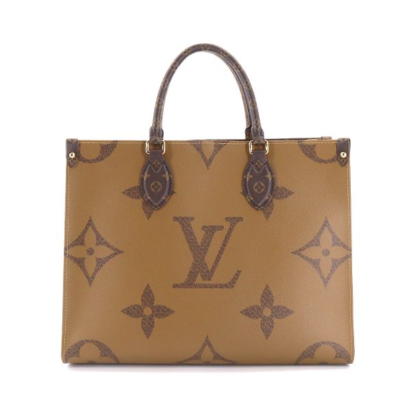 90176710 02 Louis Vuitton Giant Monogram On The Go MM 2Way Tote Shoulder Bag