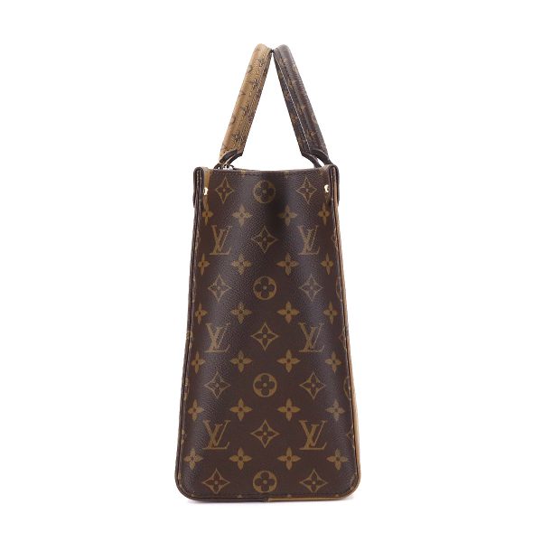 90176710 03 Louis Vuitton Giant Monogram On The Go MM 2Way Tote Shoulder Bag