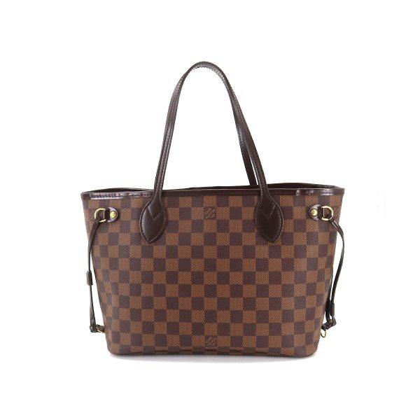 90176766 02 Louis Vuitton Damier Neverfull PM Tote Bag Ebene