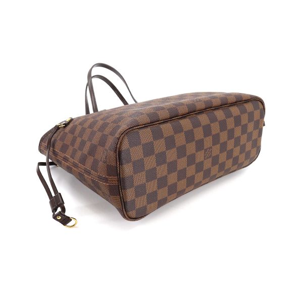 90176766 04 Louis Vuitton Damier Neverfull PM Tote Bag Ebene