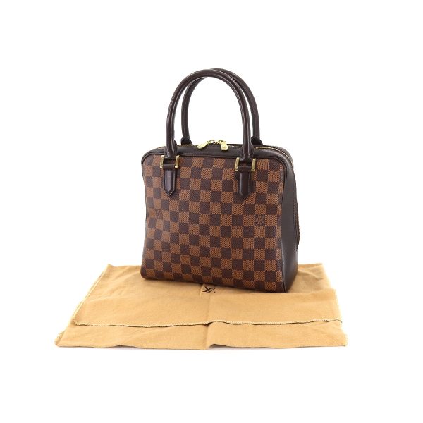 90176770 09 Louis Vuitton Damier Brera Hand Bag Ebene Brown