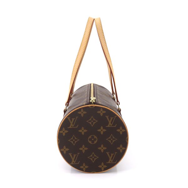 90176942 03 Louis Vuitton Monogram Papillon 30 Hand Bag Pouch Gold Metal