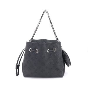 90177179 02 Prada Tote Handbag Black Beige Leather Canvas Saffiano
