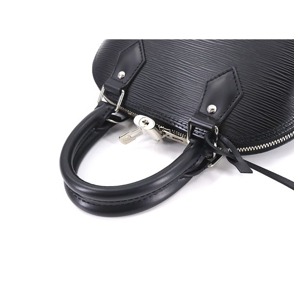 90177636 05 Louis Vuitton Epi Alma BB 2Way Hand Shoulder Bag Leather Noir