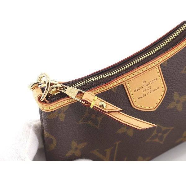 90177871 07 Louis Vuitton Monogram Mini Pochette Delightful Hand Bag Brown