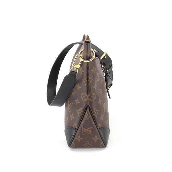 90178035 03 Louis Vuitton Monogram Odeon NM MM Shoulder Bag Brown Noir