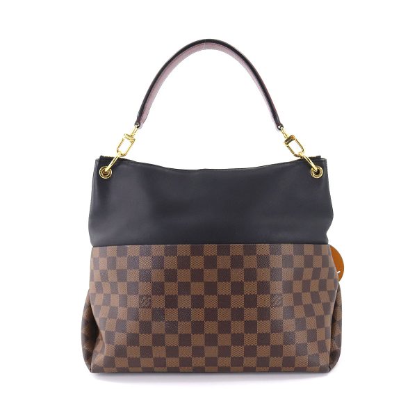 90178040 02 Louis Vuitton Damier Maida Hobo 2way Shoulder Bag Ebene Noir