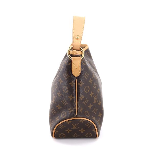 90178052 03 Louis Vuitton Monogram Delightful PM Shoulder Bag Brown Beige