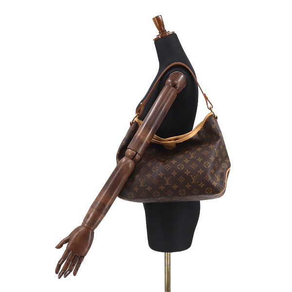 90178052 10 Louis Vuitton Monogram Delightful PM Shoulder Bag Brown Beige