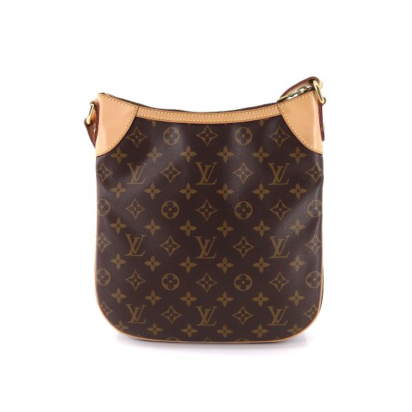 90178053 02 Louis Vuitton Monogram Odeon PM Shoulder Bag Brown