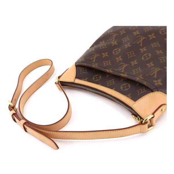 90178053 05 Louis Vuitton Monogram Odeon PM Shoulder Bag Brown