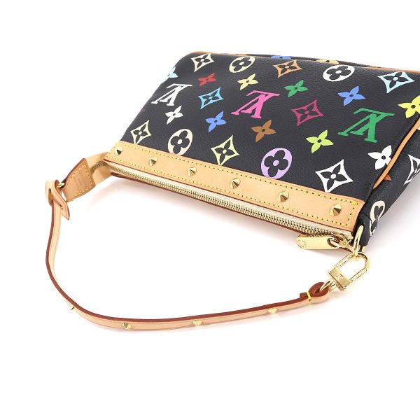 90178110 05 Louis Vuitton Monogram Multicolor Pochette Accessoires Hand Bag