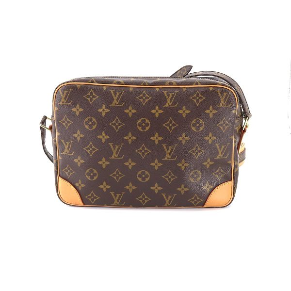 90178114 02 Louis Vuitton Monogram Nile Shoulder Bag Brown Gold Hardware