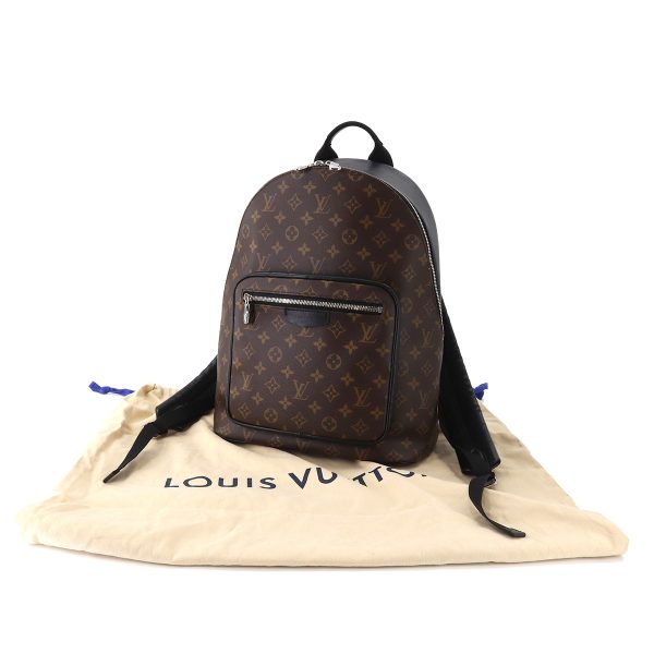 90178211 09 Louis Vuitton Monogram Macassar Josh NV Backpack Rucksack