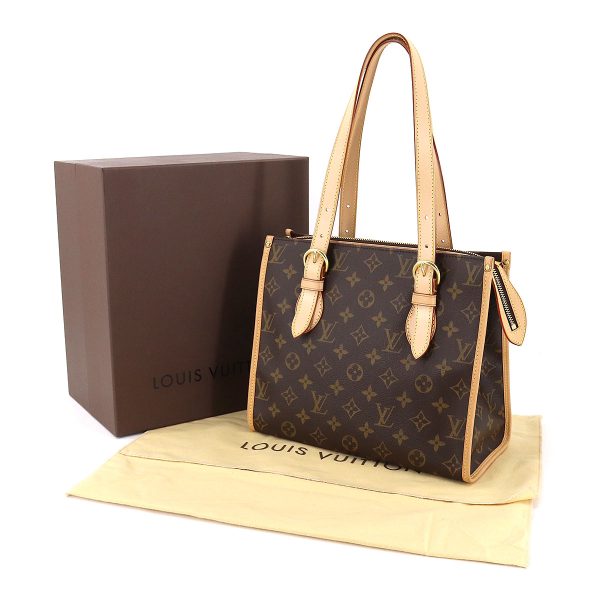 90178252 09 Louis Vuitton Monogram Popincourt O Tote Bag Brown