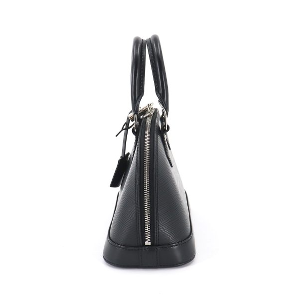 90178254 03 Louis Vuitton Epi Alma BB 2way Hand Shoulder Bag Leather Noir