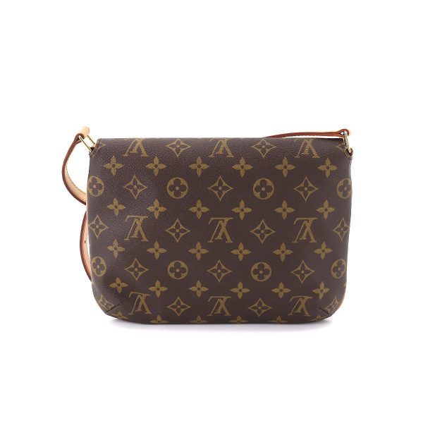 90178821 02 Louis Vuitton Monogram Musette Tango Short Shoulder Bag Brown