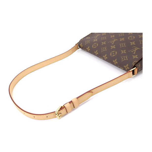 90178821 05 Louis Vuitton Monogram Musette Tango Short Shoulder Bag Brown